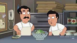Pizza Place Ruins A Salad - Family Guy
