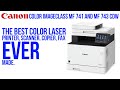 Canon Color imageCLASS MF741 and MF743CDW: the BEST color laser printer and scanner EVER!