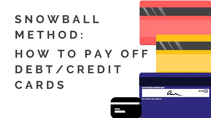 How To Pay Off Debt/Credit Cards Using Snowball Method!