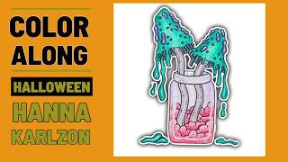 Halloween by Hanna Karlzon - Magical Jar Color Along (Part 8)