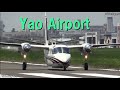 【小型機&ヘリの楽園】八尾空港の離着陸を眺める Yao Airport Takeoff & Landing【のどか】
