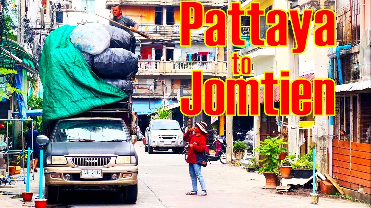 Pattaya to Jomtien Thailand via Baht Bus