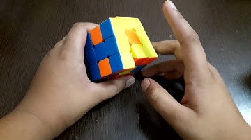 How to make Donut Pattern in a 3x3 rubiks cube | Nikhil Aggarwal
