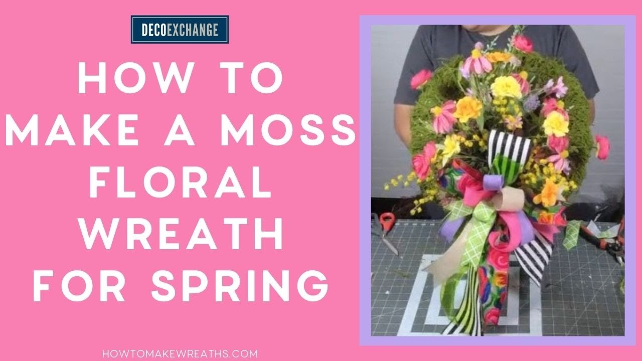 How To Make a Moss Floral Wreath For Spring DecoExchange Live Replay