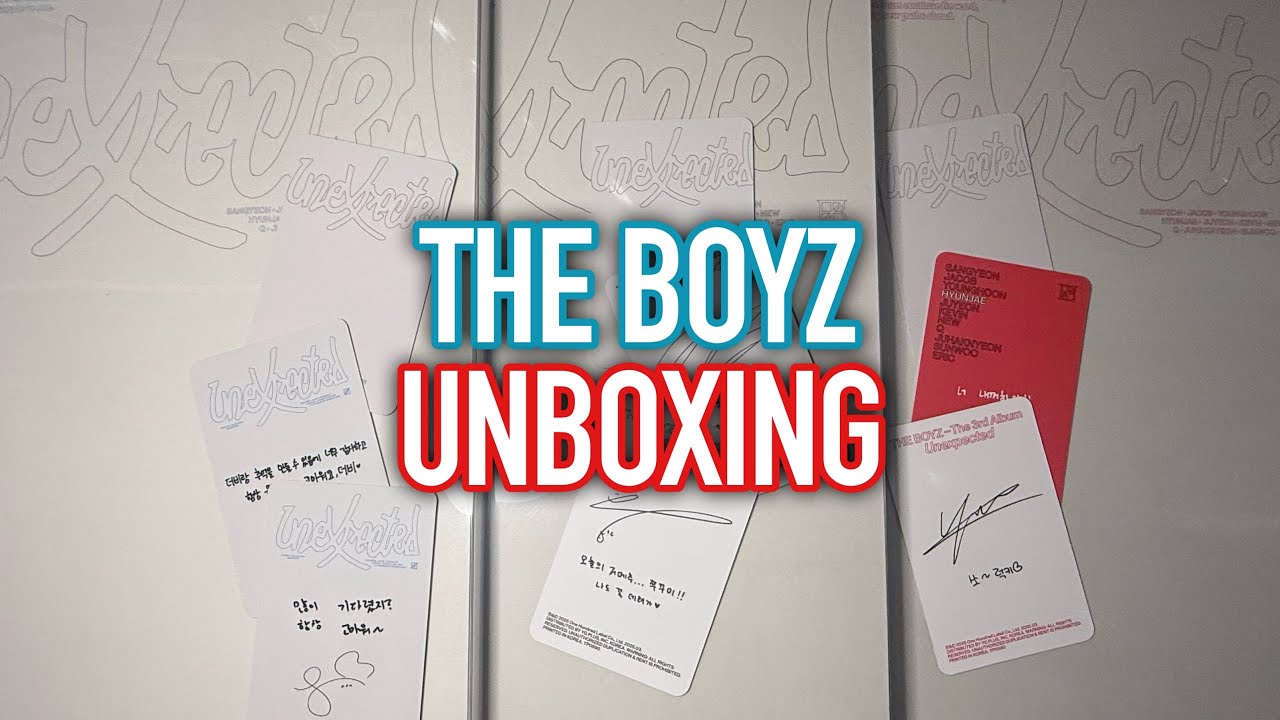 unboxing tbz unexpected *:･ﾟ✧ begin, become, & breakthrough ver | cherrytrades