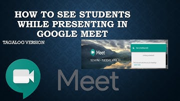 HOW TO SEE YOUR STUDENTS WHILE PRESENTING SLIDES IN GOOGLE MEET. NO COPYRIGHT INFRINGEMENT.