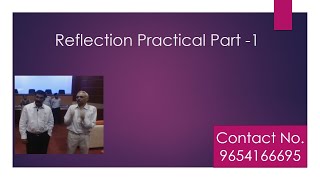 Reflection Practical  Part -1