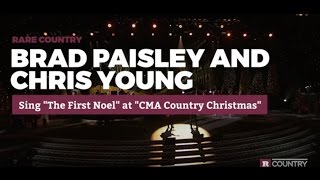 Brad Paisley and Chris Young Sing "The First Noel"