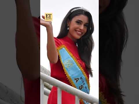 دموع الفرح تسيطر على ياسمينا زيتون وصيفة ملكة جمال العالم