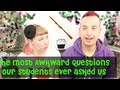 TL;DR - The Most Awkward Questions Our Korean Students Ever Asked Us
