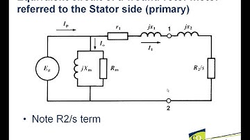 Equivalent Circuit of The Three Phase Induction Motor