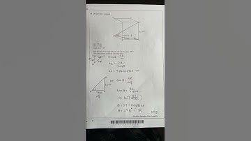 GCSE question - 3D Pythagoras theorem- Finding an angle #gcse #maths exam #gcse2024 #3D Pythagoras