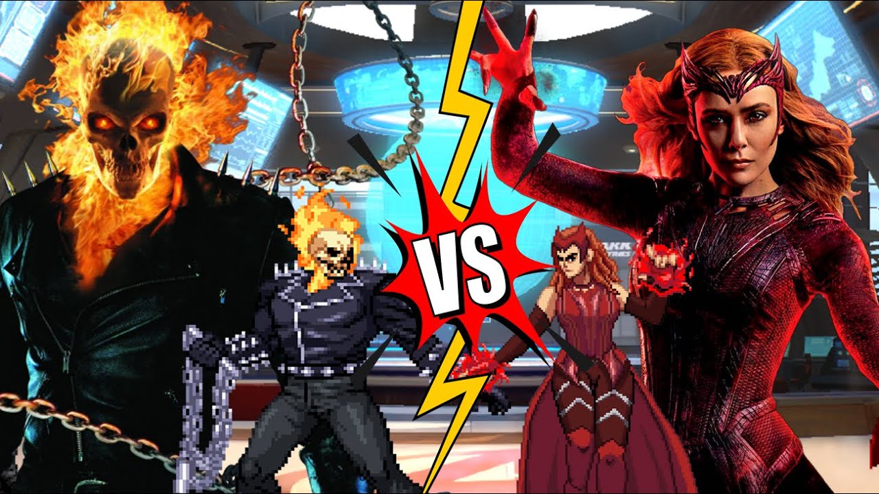 Ghost Rider VS Scarlet Witch - FIGHT FOR THE UNIVERSE