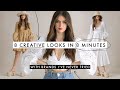 Build 8 Looks in 8 Minutes for 8 Creative Scenarios: Outfit Challenge