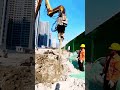 Piling site, good machinery to help work
