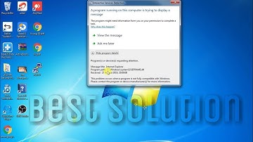 WINDOWS ERROR | Interactive Service Detection ERROR Message A Program run this Computer | DEBUGTTM