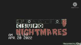 Spongebob Csupo Nightmares Logo With Vhs Filter