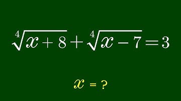 A Nice Algebra Problem | Math Olympiad | How to find x=?