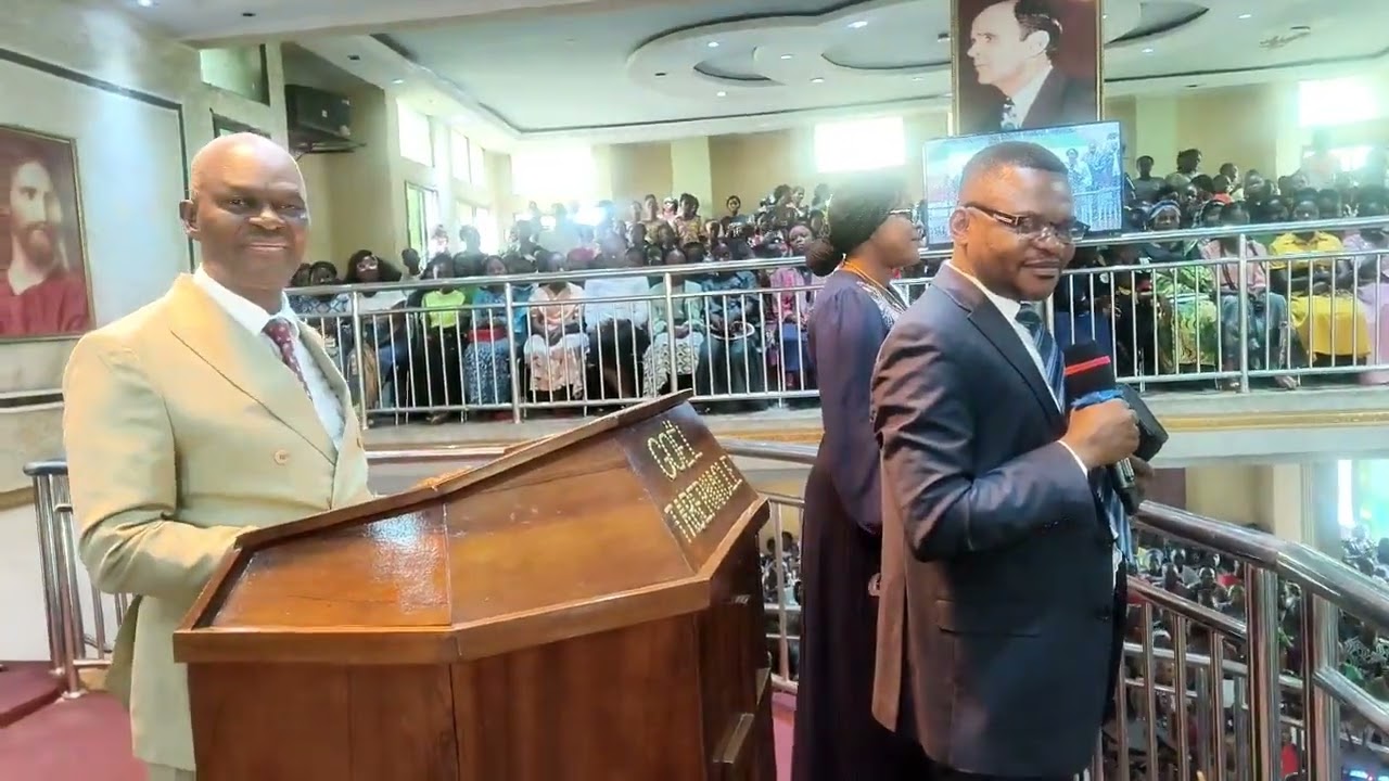 présentation du pasteur David DIEDIKA de bena dibele au Goel tabernacle de lodja  le 11 août 2024