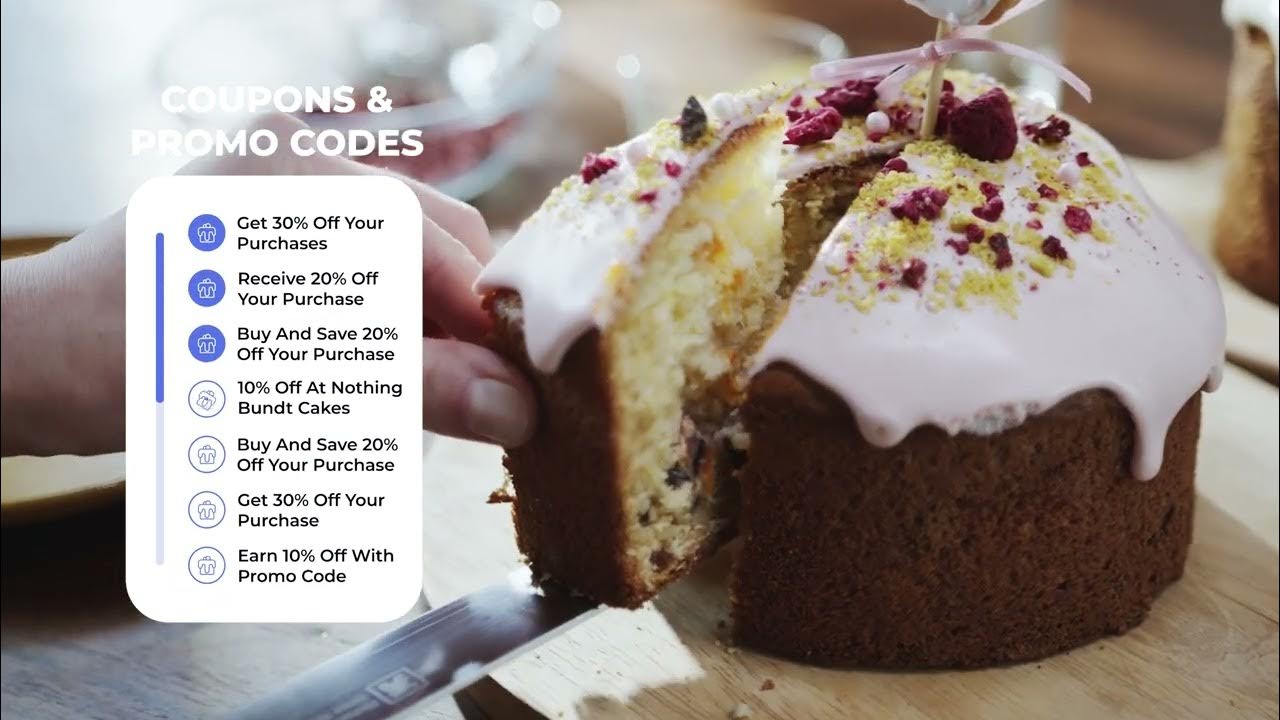 Nothing Bundt Cakes Special Discounts YouTube