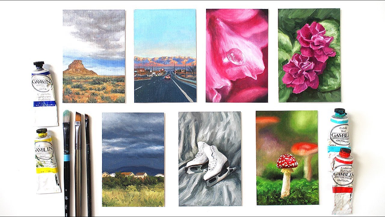 Oiltober Week 4 | Oil Painting Every Day Of The Month