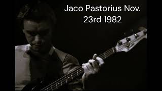 Jaco Pastorius Sextet - Invitation (Live Nov. 23rd 1982 in Rome)