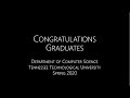 Pledge of the Computing Professional and Graduate Recognition