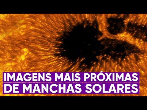 Vídeo: Por que as manchas solares aparecem escuras nas fotos do sol?