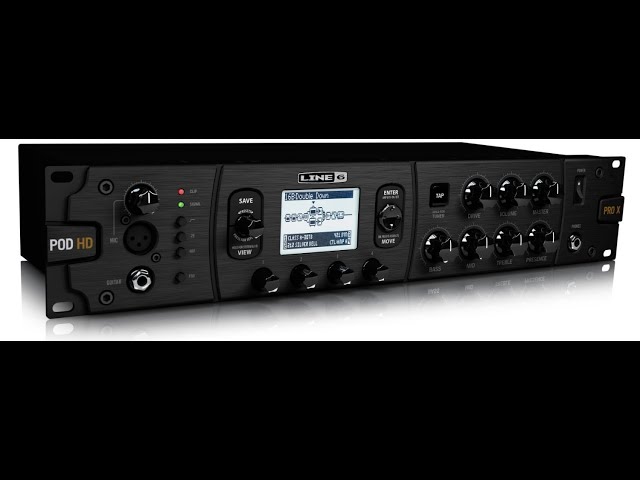 Line6 POD HD PRO X Sound Sample - YouTube