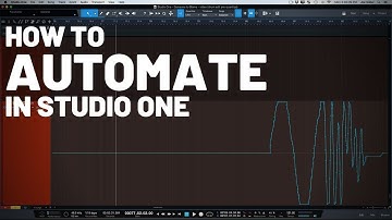 How to Automate in Studio One