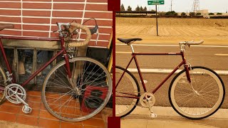 : I rescued this vintage bike and turned it into a fixie