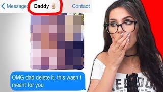 TEXTS SENT TO PARENTS ON ACCIDENT