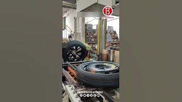 Wheel dynamic balance detection, hurry up and see if there are any small iron pieces on your wheels!