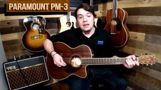 Fender PM-3 Triple-O Acoustic Guitar