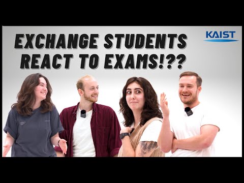 How Exchange students react to KAIST exams