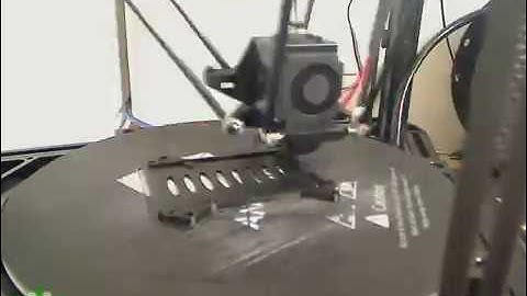 Anycubic Kossel Plus printing Rasberry Pi 3 Box Bottom