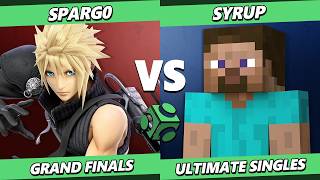 Cashbox 43 GRAND FINALS - Spargo (Cloud) Vs. Syrup (Steve) Smash Ultimate - SSBU screenshot 1