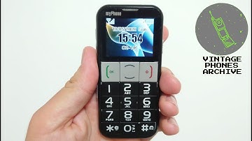 myPhone 1082 Elegant Mobile phone menu browse, ringtones, games, wallpapers