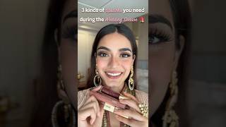3 Types Of Lipsticks You Need For The Wedding Season
