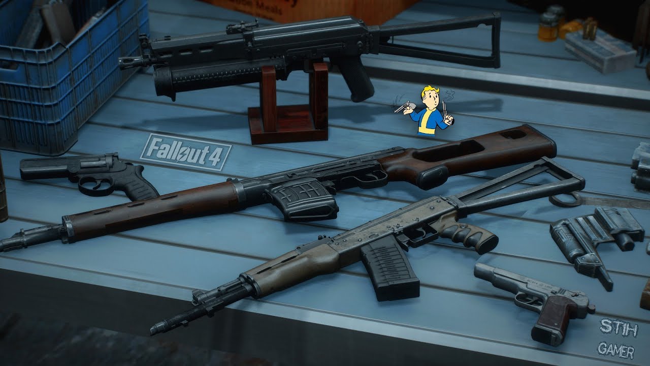 Fallout 4 уникальное оружие фото 53