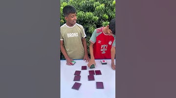 Two friend playing amazing memory matching game. #fungame #memorygame