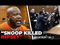 Blacc Slam ATTACKS Snoop Dogg During Big U's Trial For Nipsey's Murder