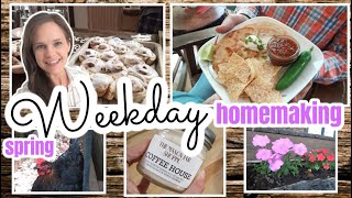 We're gonna paint it...😄 | Simple Breakfast & Lunch | Southern Weekday Homemaking in the Spring