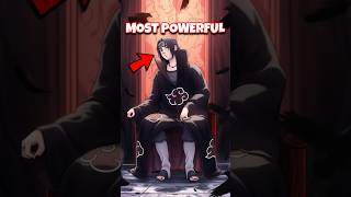 Itachi Uchiha Top 5 Most Powerful Jutsu Ranking  shorts anime itachi
