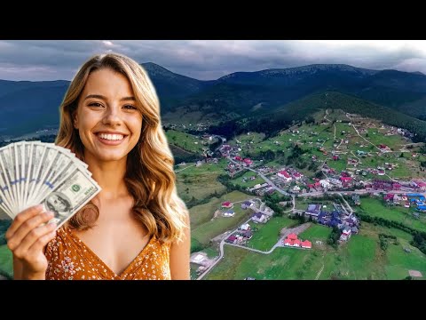 Реально НАЙБАГАТШЕ Село в Карпатах V Karpatakh