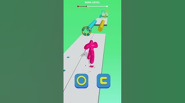 Blob shifter 3D Boss level 😡⚠️ #shorts #viral