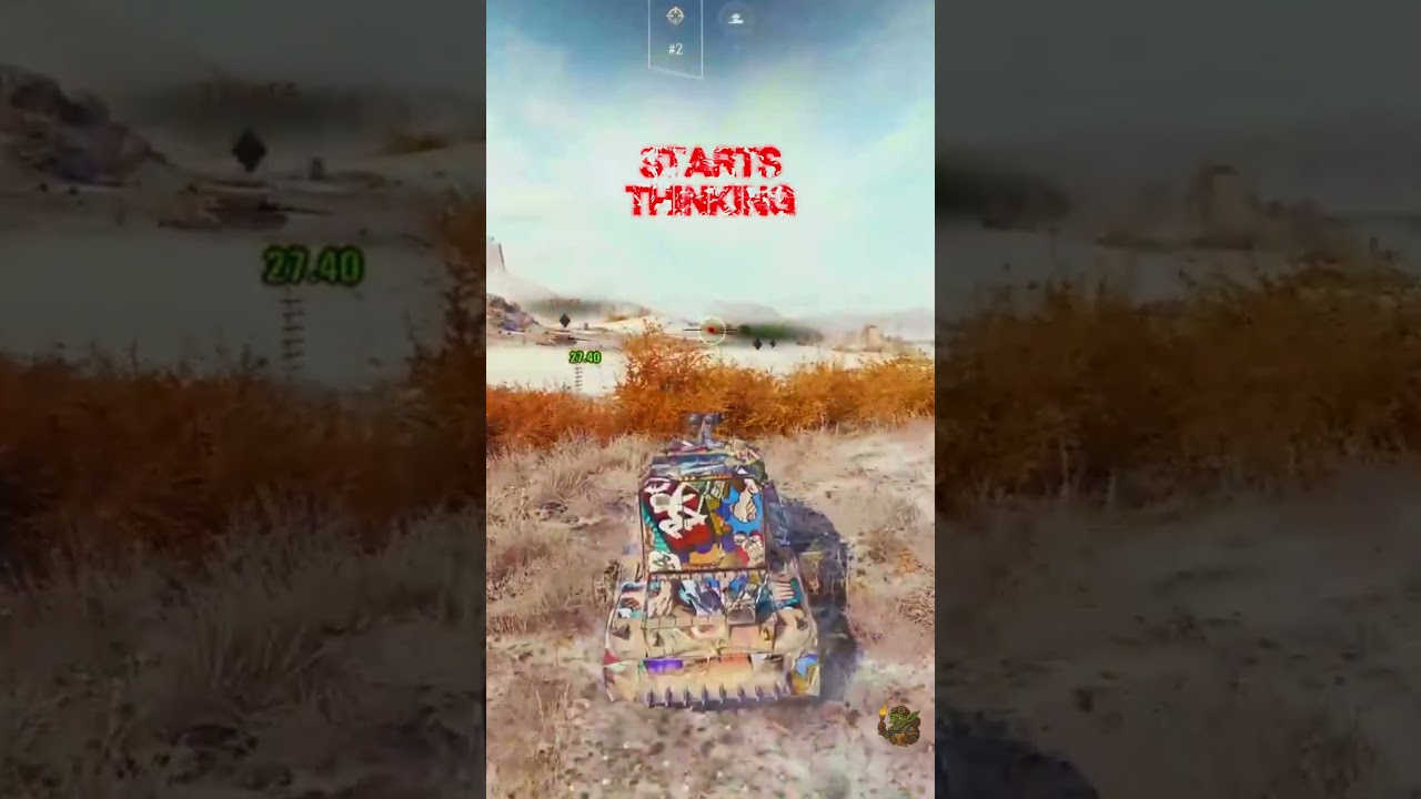 WHEN THE FV4005 STARTS THINKING 😏💥 | World of Tanks Shorts 