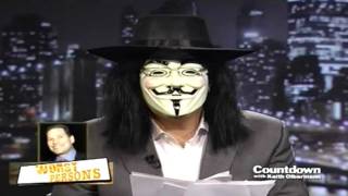 Olbermann Wears Guy Fawkes Mask & Discloses Steven J. Baum Addresses screenshot 5