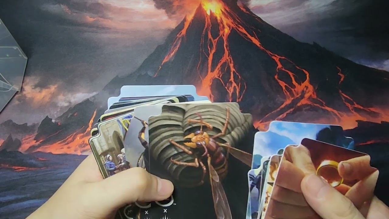 Lord of the Rings Ultra Pro deckbox with 26 dividers unboxing and review