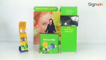 Custom Archy Trade Show Booth Setup Instructions - Signwin